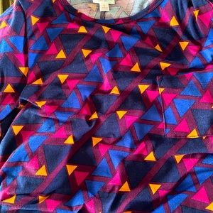 Small lularoe Carly dress. Pet friendly home. Worn a couple times.